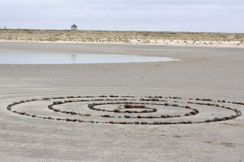 2021 pebblebox, zandmotor, nederland (2) deze geweldige cirkel lag op het strand